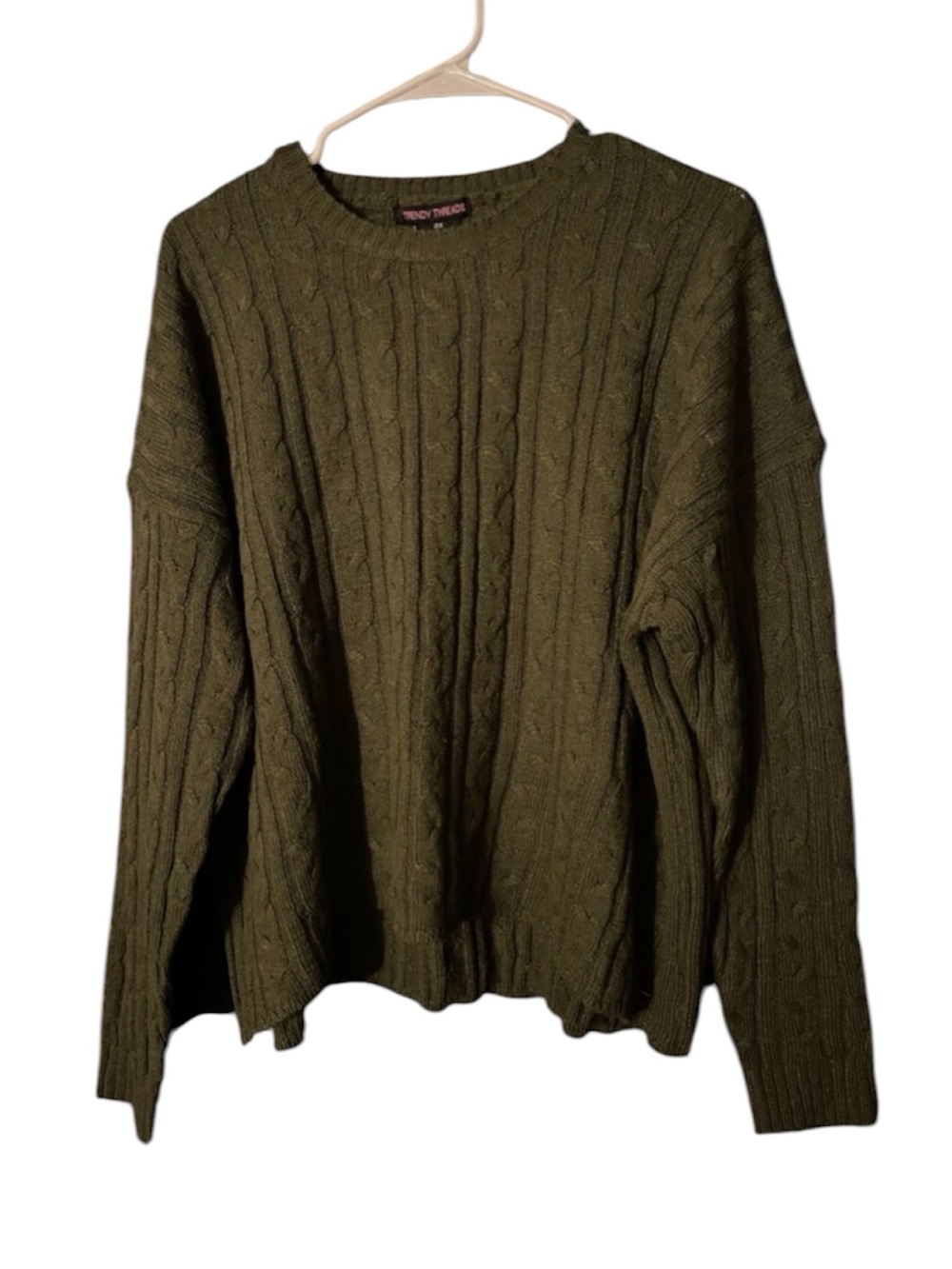 Trendy threads sweater